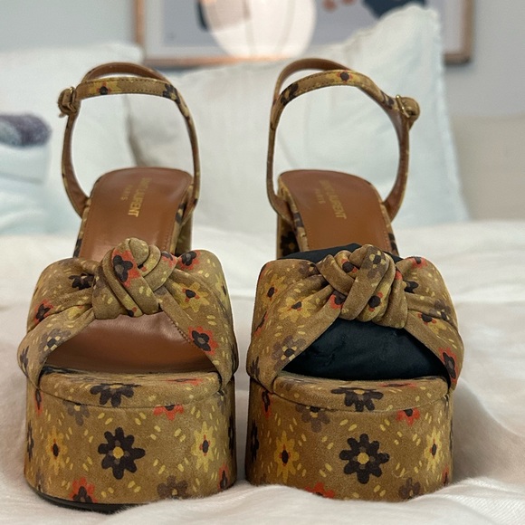 YSL Bianca platform heels - Picture 4 of 9